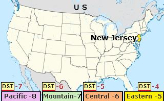 time in new jersey usa right now|new jersey time zone utc.